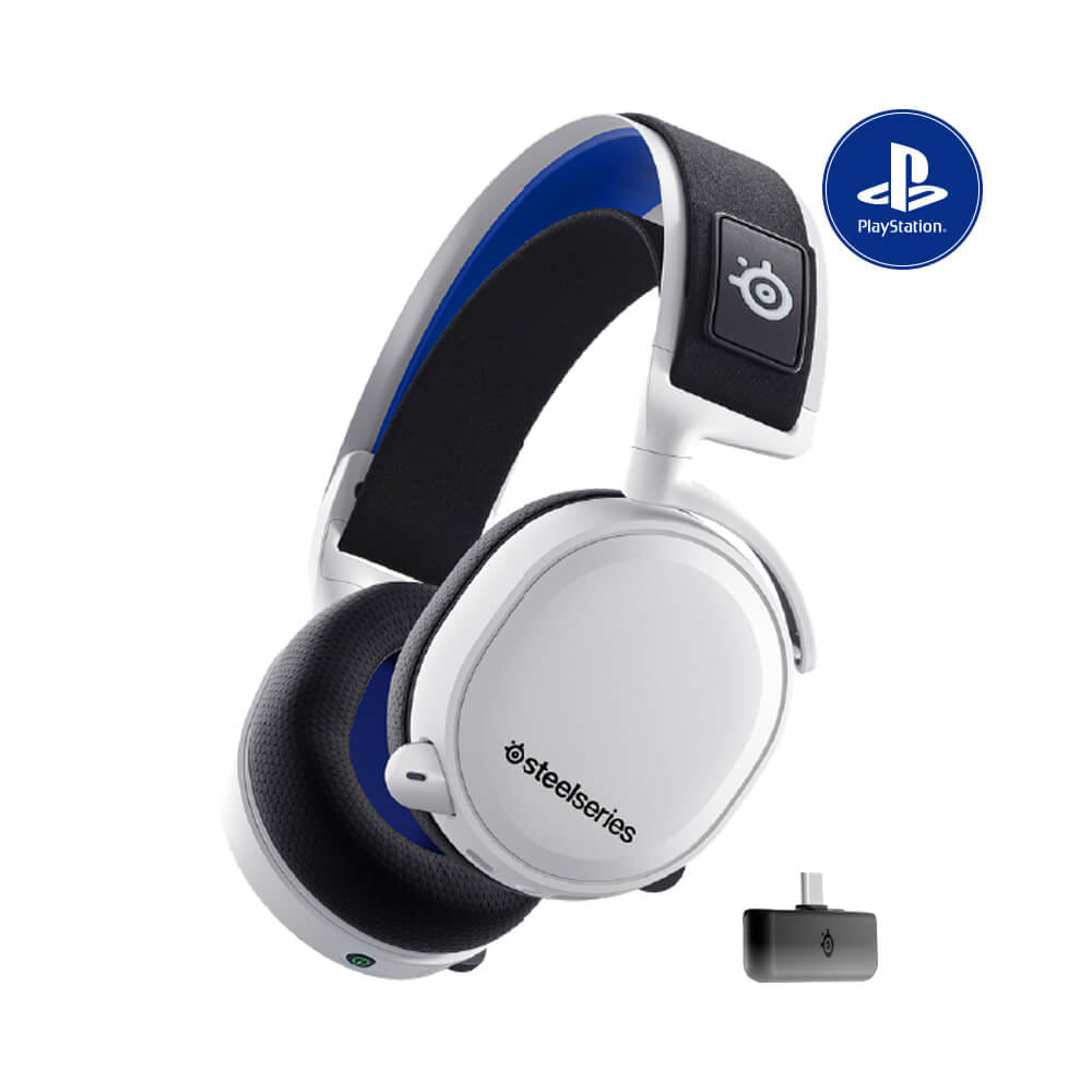 หูฟังไร้สาย STEELSERIES ARCTIS 7P+ สีขาว_0